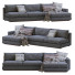 Sofa Ferlea Simple Gray - Navasard