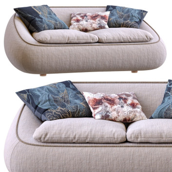 Диван Kave Home Safira 3D модель