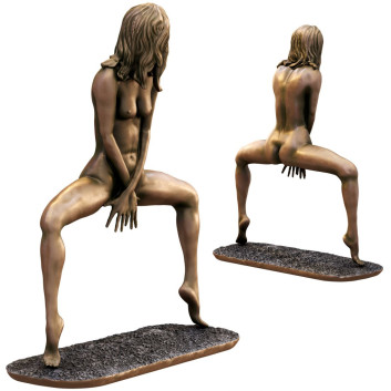 Статуетка  Veronese Design Nude Woman Spread Pose Erotic Art