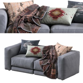 Sofa Montauk Sofa Lewis Gray