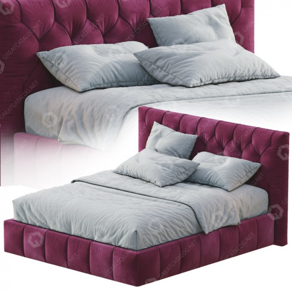 Bed Felis Hamilton 3D model