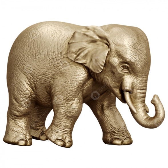 Statuette Elephant modèle 3D