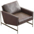 Fauteuil Coco Republic Clement Leather - Navasard