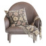 Fotel Artisan Mela Brown - HenMat