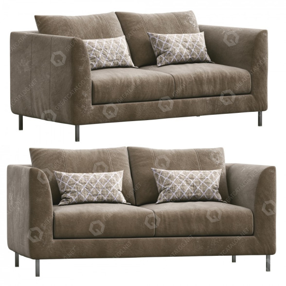 Sofa Pohjanmaan Loft Leather 3D-Modell
