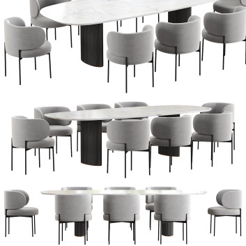 Tisch und Stühle Gallotti&Radice Akiko Radice