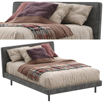 Ліжко Pianca Beta Gray