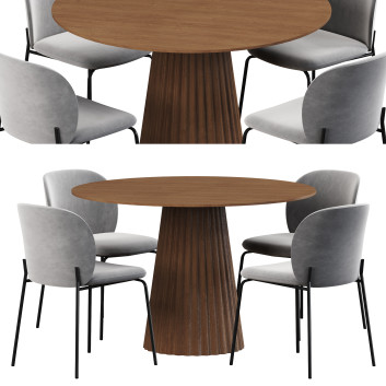 Стіл та стільці BoConcept Princeton 
