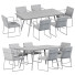 Mesa y sillas CB2 Rouka - DayToday