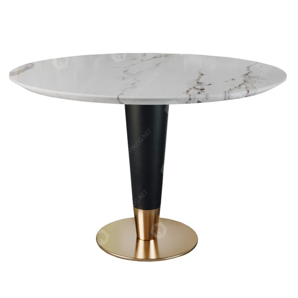 Tabela Round model 3D