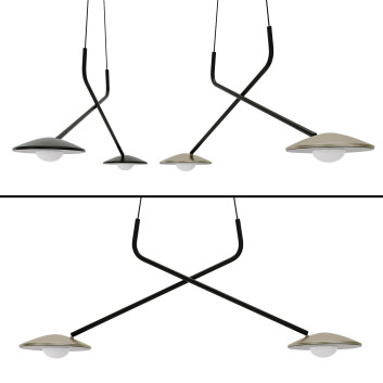 Lampe Millelumen Rising 2 by Michael Raasch