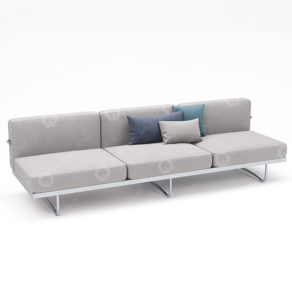 Sofa Cassina LC5 3D-Modell