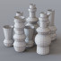 Вази West Elm Ceramic Totem - Navasard