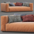 Sofa Flexform Lario Orange - Navasard