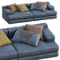 Sofa Cassina Miloe Leather - Navasard