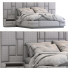 Lit et tables de chevet Visionnaire Beloved Gray - Navasard