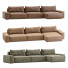 Sofa Jesse Daniel (3 Color Version) - Navasard