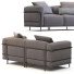 Sofa Cassina Lc3 Gray - Navasard