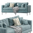 Диван Living Divani Box Blue - Navasard