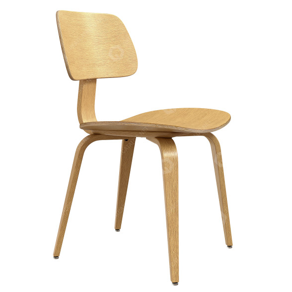 Стул Thonet Mid Century 3D модель