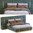 Кровать и тумбочки Visionnaire Beloved Green - Navasard