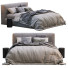 Bett und Nachttischchen Globewest Vittoria Bold 2 - Navasard