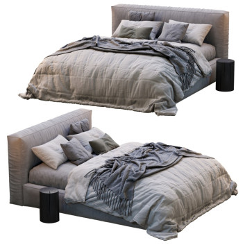 Cama y mesitas de noche Globewest Vittoria Bold 2