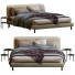 Кровать и тумбочки MADE Besley Beige - Navasard