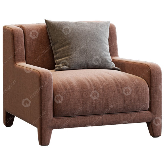 Sillón Lema Alma Modelo 3D