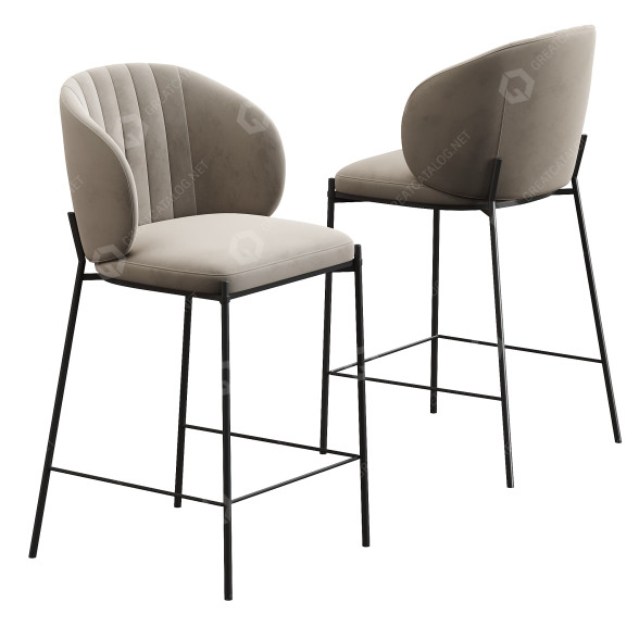 Barhocker Cruz 3D-Modell