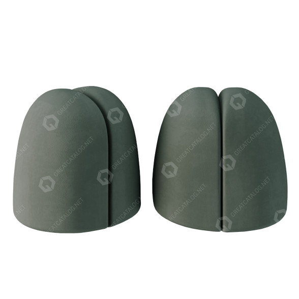 Пуф Roche Bobois Grain 3D модель