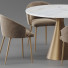 Table and Chairs West Elm Claire Counter and Silhouette Pedestal Oval - DayToday