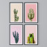 Pictures Botanical Theme Paintings Cactuses - Denys