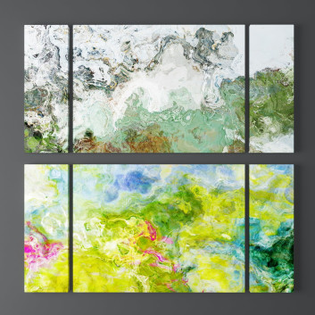 Bilder Set of Abstract Paintings from Finnellfineart