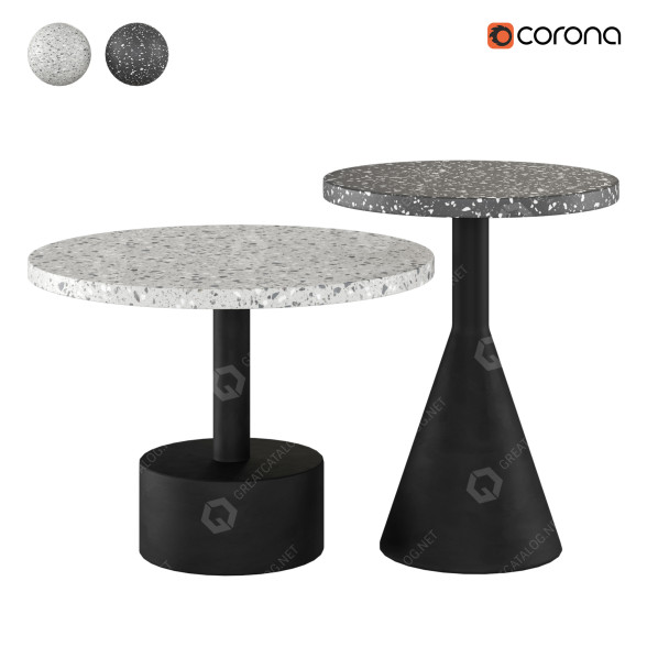 Журнальные столики Melano 3D модель