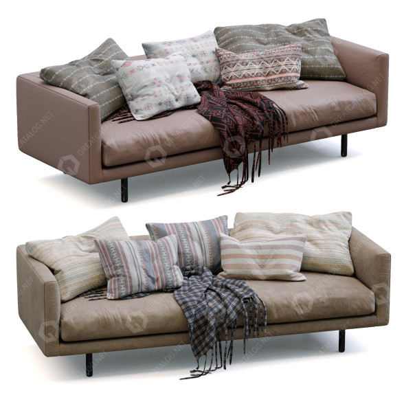 Sofa EQ3 Replay 91 3D-Modell
