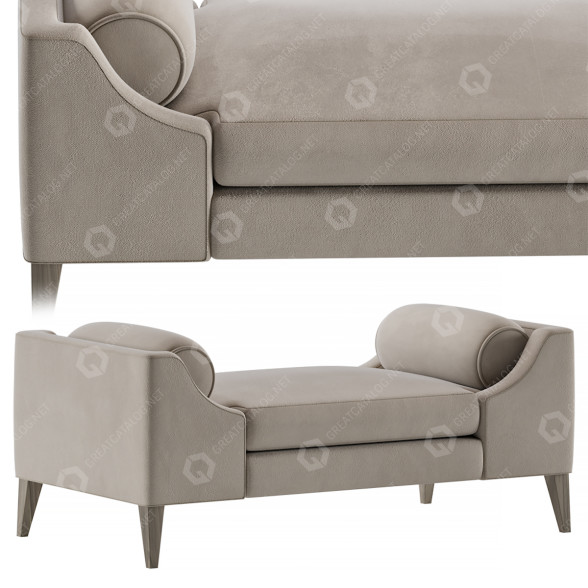 Банкетка The Sofa & Chair Company Grace 3D модель