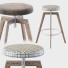 Taburete de bar MDF Italia Frame Oak - HenMat
