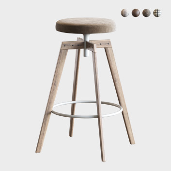 Барний стілець MDF Italia Frame Oak