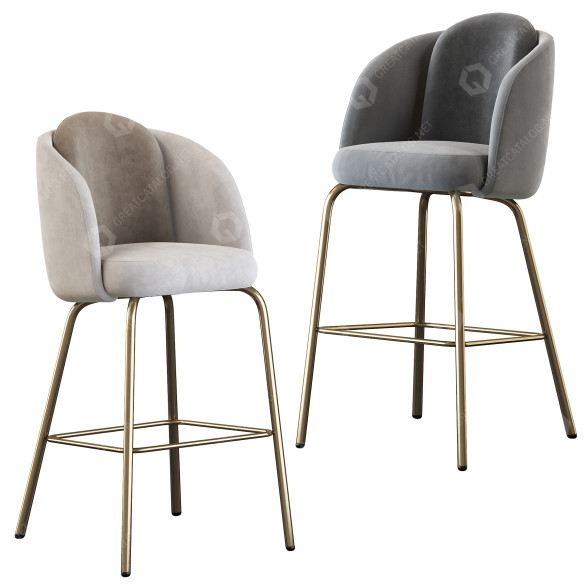 Barhocker Ditre Italia Lucia 3D-Modell