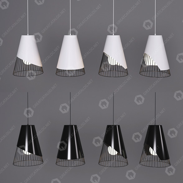 Світильник Castor Design Conic Section Light 3D модель