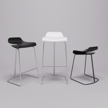 Барні стільці Kristalia BCN Slide Base