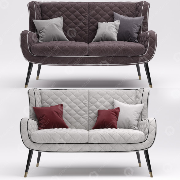 Sofa Baxter Dolly model 3D