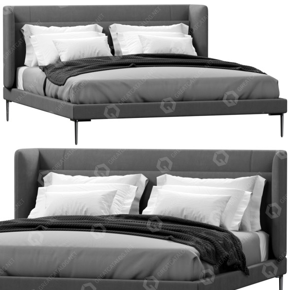 Łóżko BoConcept Austin model 3D