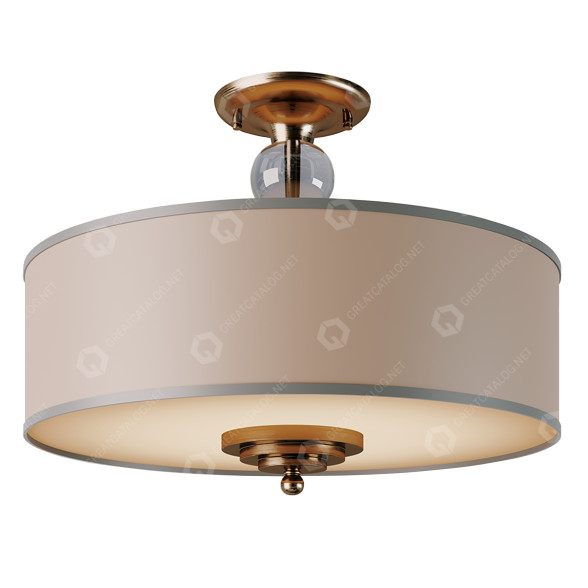 Żyrandol Virginia model 3D