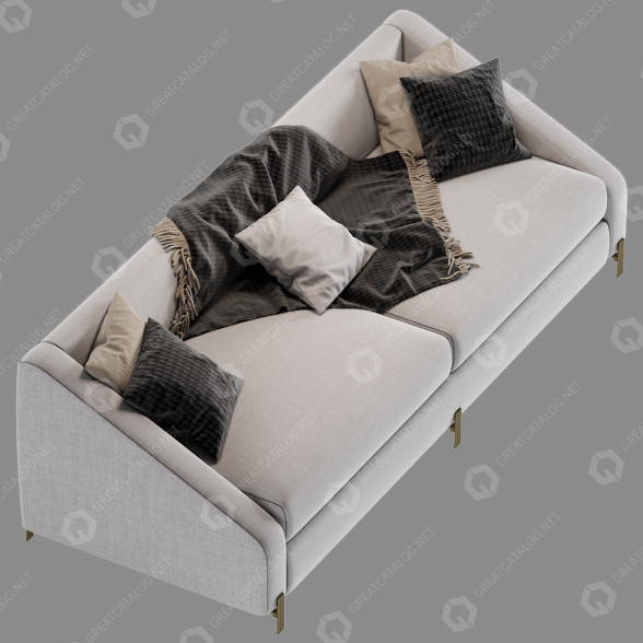 Sofa Eichholtz Candice 3D-Modell