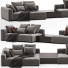 Диван Minotti Blazer Gray - KyJIeP_D