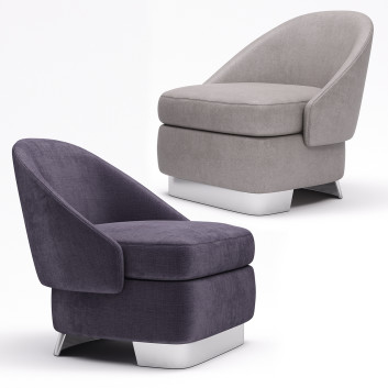 Крісло  Minotti Lawson Lounge 3D модель