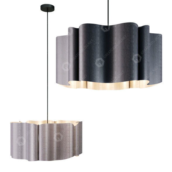 Lámpara Bruck Lighting Paulina Modelo 3D