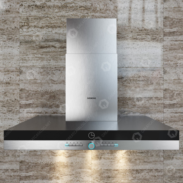 Витяжка Siemens LC 968 BA 90 BK 3D модель